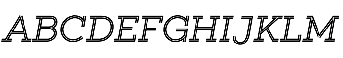 Gist Regular Font UPPERCASE