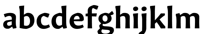Gitan Latin Semibold Font LOWERCASE