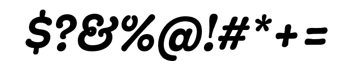 Giulia Plain Regular Italic Font OTHER CHARS