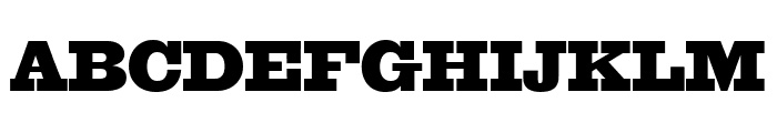Giza FiveFive Font UPPERCASE