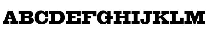 Giza ThreeFive Font UPPERCASE