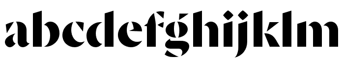 Goldich Bold Font LOWERCASE