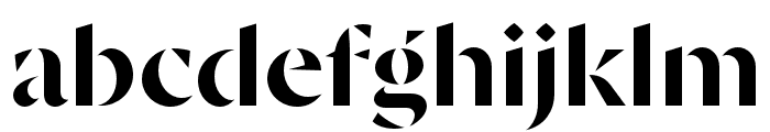 Goldich SemiBold Font LOWERCASE