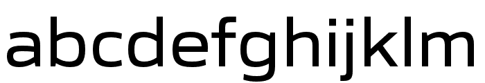 Gomme Sans Regular Font LOWERCASE