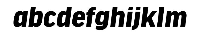 Good Headline Pro Comp Black Italic Font LOWERCASE