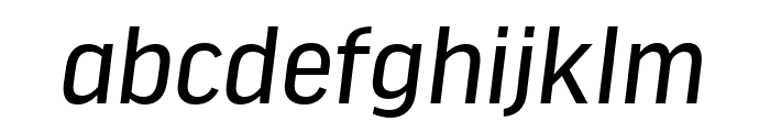 Good Headline Pro Cond Medium Italic Font LOWERCASE