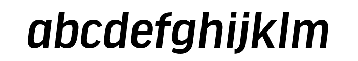 Good Headline Pro Wide Medium Italic Font LOWERCASE