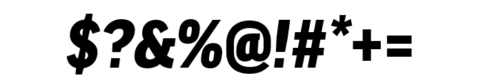 Good Headline Pro XCond Black Italic Font OTHER CHARS