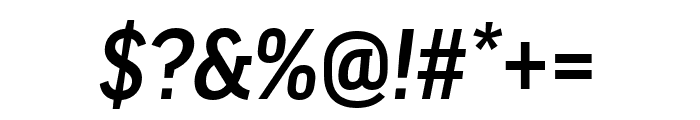 Good Headline Pro XCond Medium Italic Font OTHER CHARS