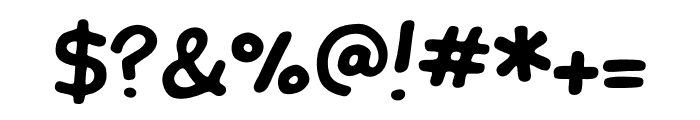 GoodDog New Regular Font OTHER CHARS