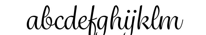 Grafolita Script Regular Font LOWERCASE