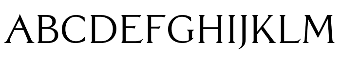 GrandCentral Light Font LOWERCASE