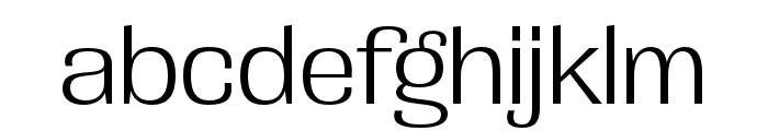 Grange Light Font LOWERCASE