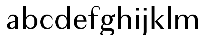 Granville Regular Font LOWERCASE