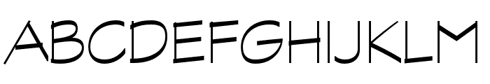 Graphite Std Light Narrow Font UPPERCASE