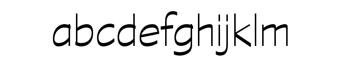 Graphite Std Light Wide Font LOWERCASE