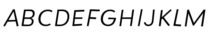 Grenadine MVB Italic Font UPPERCASE