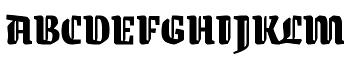 Grenze Gotisch Extra Bold Font UPPERCASE