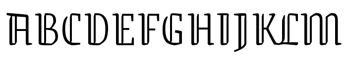 Grenze Gotisch Extra Light Font UPPERCASE