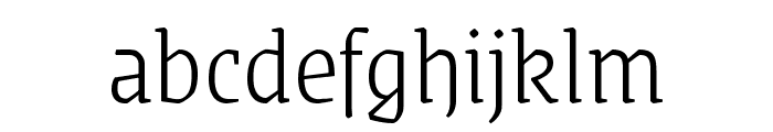 Grenze Gotisch Extra Light Font LOWERCASE