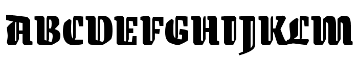 Grenze Gotisch Heavy Font UPPERCASE