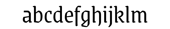 Grenze Gotisch Light Font LOWERCASE