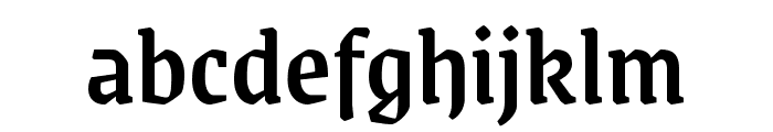 Grenze Gotisch Medium Font LOWERCASE