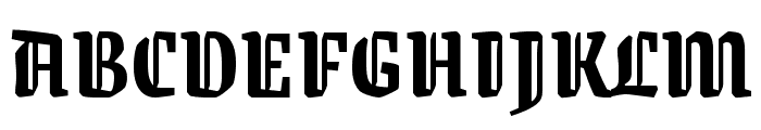 Grenze Gotisch Semibold Font UPPERCASE