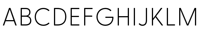 Greycliff CF Extra Light Font UPPERCASE