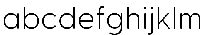 Greycliff CF Extra Light Font LOWERCASE