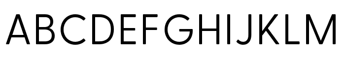 Greycliff CF Regular Font UPPERCASE