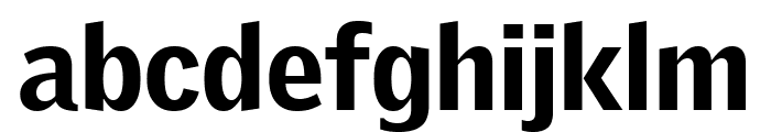 GriffithGothic Black Font LOWERCASE