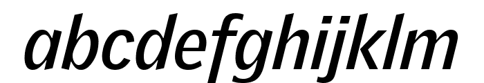 GriffithGothic BoldItalic Font LOWERCASE