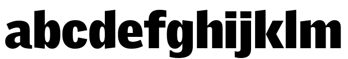 GriffithGothic Ultra Font LOWERCASE