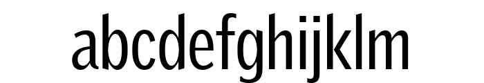 GriffithGothicCond Regular Font LOWERCASE