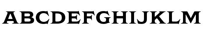Griffon Bold Font LOWERCASE