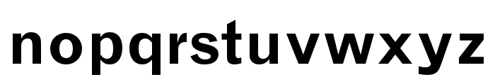 Grotesque MT Std Bold Font LOWERCASE