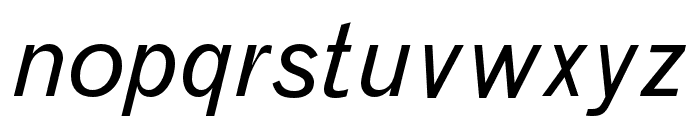 Grotesque MT Std Italic Font LOWERCASE