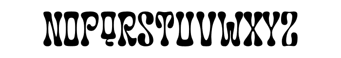 Groupie Regular Font UPPERCASE