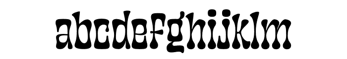 Groupie Regular Font LOWERCASE