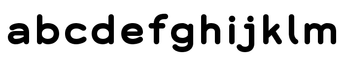 Grover Bold Font LOWERCASE
