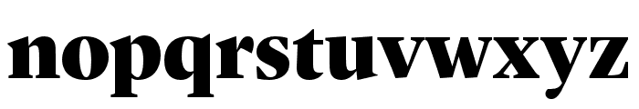 Guyot Headline Black Font LOWERCASE