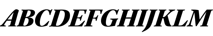 Guyot Headline ExtraBold Italic Font UPPERCASE