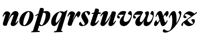 Guyot Headline ExtraBold Italic Font LOWERCASE