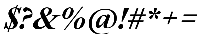 Guyot Headline SemiBold Italic Font OTHER CHARS