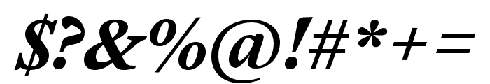 Guyot Press ExtraBold Italic 1 Font OTHER CHARS