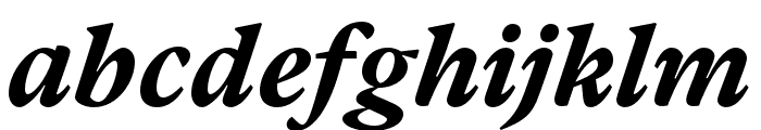 Guyot Press ExtraBold Italic 1 Font LOWERCASE