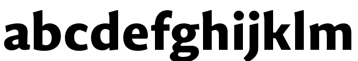 Guyot Sans ExtraBold Font LOWERCASE