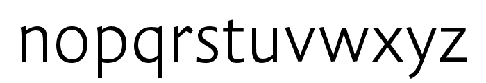 Guyot Sans ExtraLight Font LOWERCASE