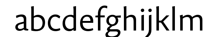 Guyot Sans Light Font LOWERCASE